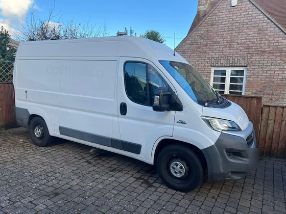 The fully equipped workshop van